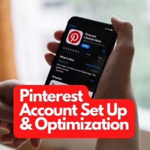 Set up a Pinterest Business Account. Pinterest marketing services